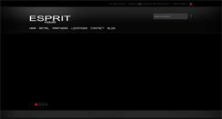 Desktop Screenshot of esprithair.com